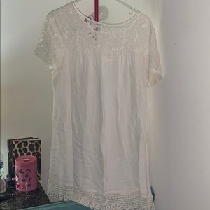 Forever 21 Lace & Embroidered Dress